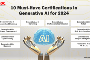 10 Must-Have Certifications in Generative AI for 2024